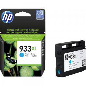 HP 933XL Cyan Officejet Ink Cartridge - CN054AE - изображение