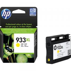 Мастилница HP 933XL Yellow Officejet Ink Cartridge - CN056AE - изображение
