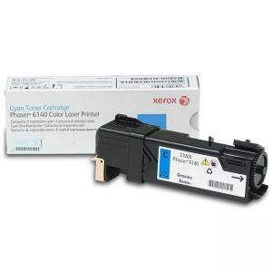 Тонер касета Xerox Phaser 6140 Toner Cartridge Cyan- 106R01481 - изображение