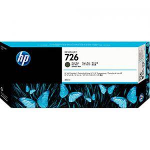 HP 726 300-ml Matte Black Ink Cartridge - CH575A - изображение