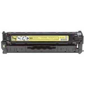 Тонер касета за HP Color LaserJet CP2025, CM2320 MFP Yellow Print Cartridge (CC532A) - Remanufactured - 100HPCC532A R - изображение