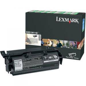 Тонер касета за Lexmark X651/X652/x654/X656/X658 High Yield Return Programme Print Cartridge (25K) - X651H11E - изображение