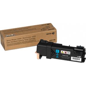Тонер касета за Xerox Phaser 6500N/6500DN and WC 6505N / 6505DN Cyan Toner Cartridge - 106R01598 - изображение