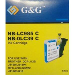 Brother LC-985C Ink Cartridge for DCP-J315W series - 200BRALC 985C - G&G - изображение