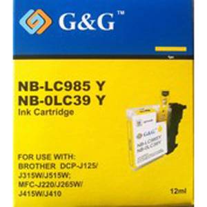 Brother LC-985Y Ink Cartridge for DCP-J315W series - 200BRALC 985Y - G&G - изображение