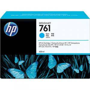 HP 761 400ml Cyan Ink Cartridge - CM994A - изображение