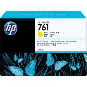 HP 761 400ml Yellow Ink Cartridge - CM992A - изображение