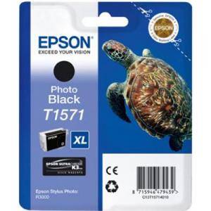 Epson T1571 Photo Black for Epson Stylus Photo R3000 - C13T15714010 - изображение