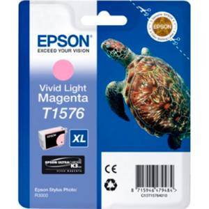 Epson T1576 Vivid Light Magenta for Epson Stylus Photo R3000 - C13T15764010 - изображение