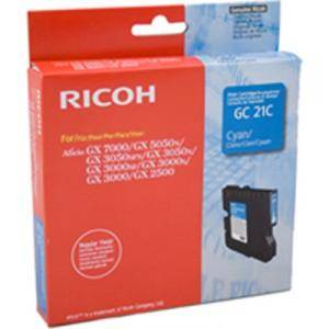 Тонер касета за RICOH GX 3000/3050N/5050N - Cyan - Type GC21C - P№ 405533 - 201RICGX3000C - изображение