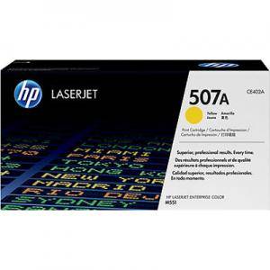 Тонер касета за HP 507A Yellow LaserJet Toner Cartridge - CE402A - изображение