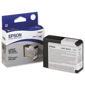 Epson Light Black (80 ml) for Stylus Pro 3800 - C13T580700 - изображение
