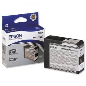 Epson Matt Black (80 ml) for Stylus Pro 3800 - C13T580800 - изображение