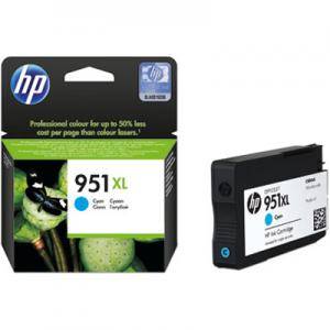 HP 951XL Cyan Officejet Ink Cartridge - CN046AE - изображение