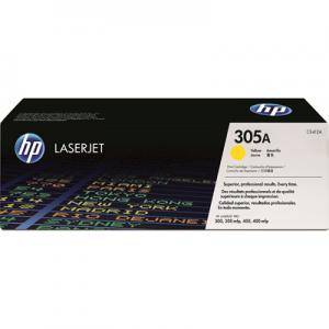Тонер касета за HP 305A Yellow LaserJet Toner Cartridge - CE412A - изображение