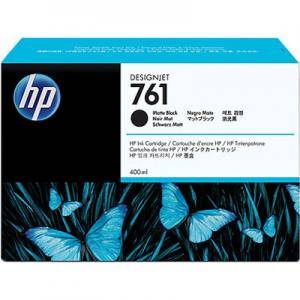 HP 761 400ml Matte Black Ink Cartridge - CM991A - изображение