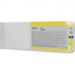 Epson T636 Ink Cartridge Yellow 700 ml - C13T636400 - изображение