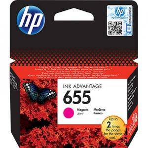 HP 655 Magenta Ink Cartridge - CZ111AE - изображение