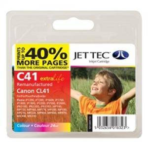CANON CL-41 Colour Ink Cartridge - PIXMA IP 1600/2200/6210D/62200D/ MP 150/170/450 - (0617B006) - jc c41 7138 - изображение
