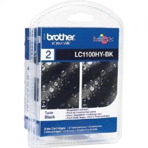 Brother LC-1100HYBK Ink Cartridge High Yield for MFC-6490, DCP-6690/6890 series (2 in pack) - LC1100HYBKBP2 - изображение