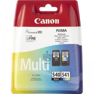 Canon PG-540 / CL-541 Multi pack, Черен/Цветен, 5225B006AA - изображение