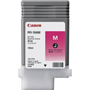 Мастилница Canon Dye Ink Tank PFI-104 Magenta for iPF650/655/750/755, 130ml - 3631B001AA - изображение