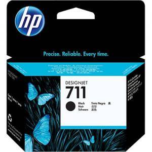 HP 711 80-ml Black Ink Cartridge - CZ133A - изображение