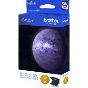 Brother LC-1220Y Ink Cartridge for DCP-J525W/DCP-J725DW/DCP-J925DW/MFC-J430W - LC1220Y - изображение