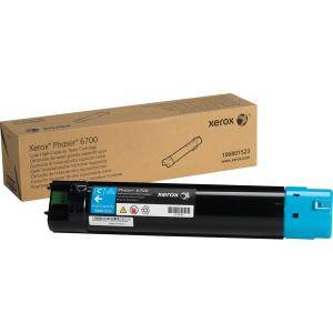 Тонер касета за Xerox Phaser 6700 Cyan High Capacity Toner Cartridge - 106R01523 - изображение