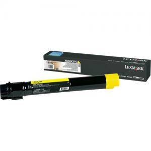 Тонер касета за Lexmark X95x Yellow Extra High Yield Toner Cartridge  22k - X950X2YG - изображение