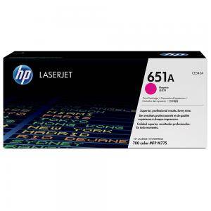HP 651A Magenta LaserJet Toner Cartridge - CE343A - изображение