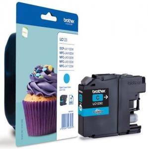 Brother LC-123 Cyan Ink Cartridge for MFC-J4510DW - LC123C - изображение
