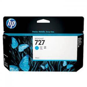 Консуматив - HP 727 130-ml Cyan Ink Cartridge - B3P19A - изображение