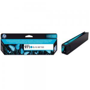 Печатаща глава - HP 971 Cyan Original Ink Cartridge - CN622AE - изображение