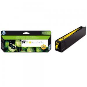 Печатаща глава - HP 971XL High Yield Yellow Original Ink Cartridge - CN628AE - изображение