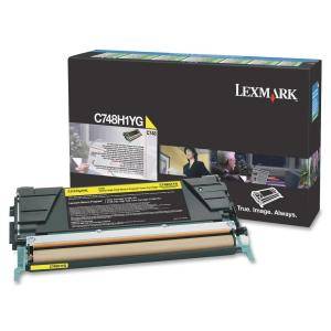 Тонер касета - C74x Yellow Toner Cartridge High - C748H1YG - изображение