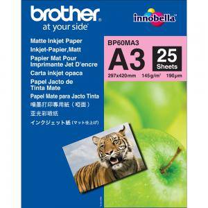 Хартия Brother BP-60 A3 Innobella Matt Photo Paper (A3/25 sheets) - BP60MA3 - изображение