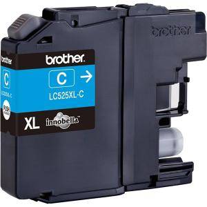 Brother LC-525 XL Cyan Ink Cartridge High Yield for DCP-J100, DCP-J105, MFC-J200 - LC525XLC - изображение