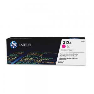 Тонер касета - HP 312A Magenta Original LaserJet Toner Cartridge - CF383A - изображение