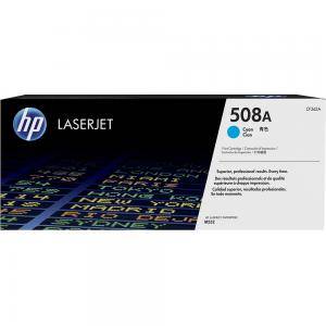 Тонер касета за HP 508A Cyan Original LaserJet Toner Cartridge (CF361A) - CF361A - изображение