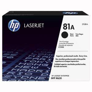 Оригинален консуматив HP 81A Black Original LaserJet Toner Cartridge - CF281A - изображение