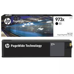 Тонер касета HP 973X High Yield Black Original PageWide Cartridge, L0S07AE - изображение