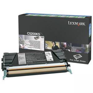 Тонер касета Lexmark C520, C530 Black Return Programme Toner Cartridge (1.5K), C5200KS - изображение
