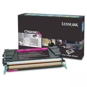 Тонер касета Lexmark C746, C748 Magenta Return Program Toner Cartridge, C746A1MG - изображение