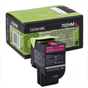 Тонер касета Lexmark 702HM Magenta High Yield Return Program Toner Cartridge, 70C2HM0 - изображение