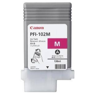 Мастилена касета Canon Dye Ink Tank PFI-102 Magenta for iPF500, iPF600, iPF700, CF0897B001AA, 0897B001AA - изображение