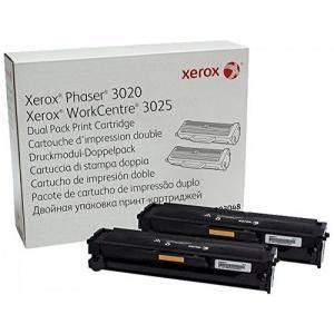 Тонер касета Xerox Phaser 3020 / WorkCentre 3025 Dual Pack Print Cartridge, 106R03048 - изображение