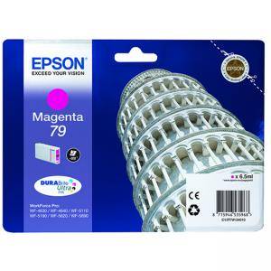 Мастилена касета Epson Singlepack Magenta 79 DURABrite Ultra Ink, C13T79134010 - изображение