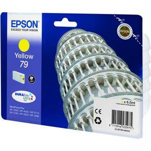 Мастилена касета Epson Singlepack Yellow 79 DURABrite Ultra Ink, C13T79144010 - изображение