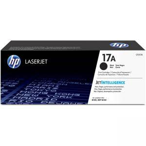 Тонер касета HP 17A Black Original LaserJet Toner Cartridge, CF217A - изображение